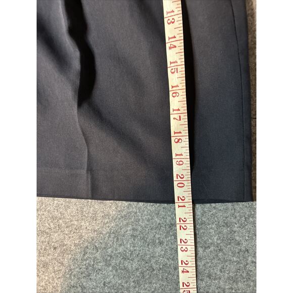 2 Pr. Tehama Shorts Navy /black Clint Golf Rayon Blend 8” Inseam Men's 36 Pleats - Picture 6 of 14